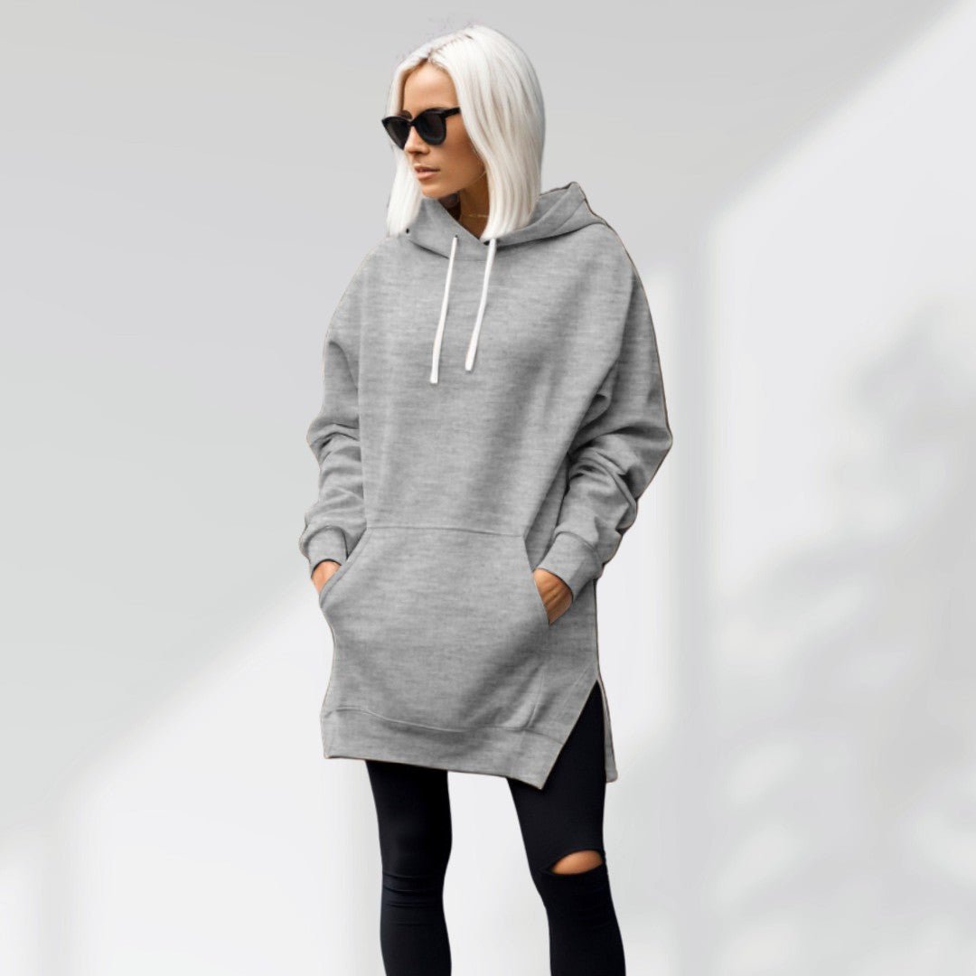 Lunessa Oversized Hoodie Dress - Aries x Rose