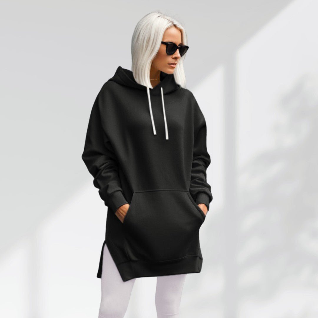 Lunessa Oversized Hoodie Dress - Aries x Rose