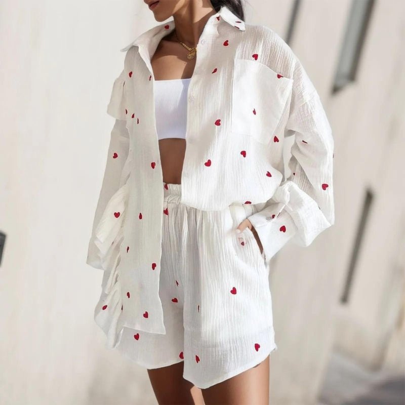 Mia's Bliss Two - Piece Set - Aries x Rose