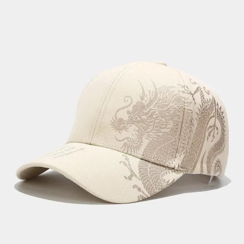 Draelen Dragon Crest Canvas Cap - Aries x Rose