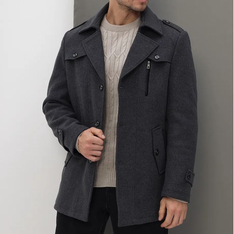 Marvelle Woolen Coat - Aries x Rose