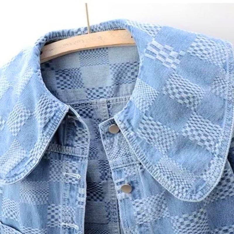 Elara Denim Jacket - Aries x Rose