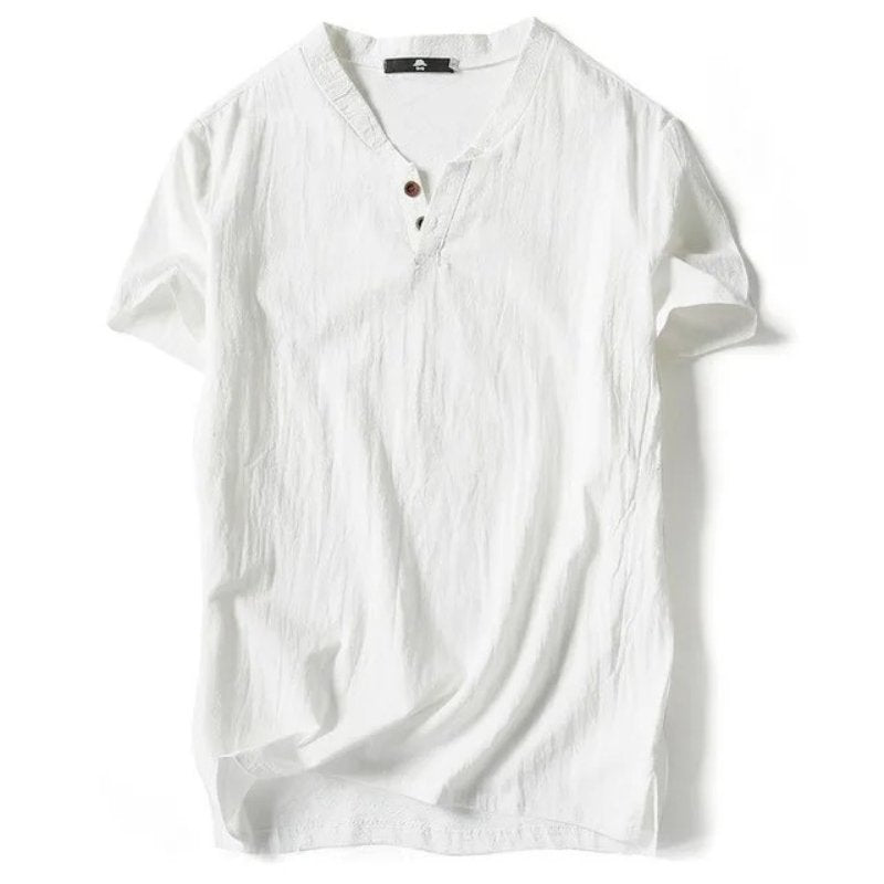 Cornell Linen T-Shirt - Aries x Rose