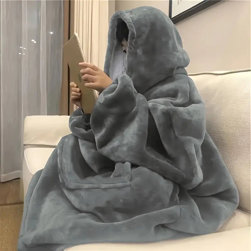 Cozique Wearable Blanket Hoodie - Aries x Rose