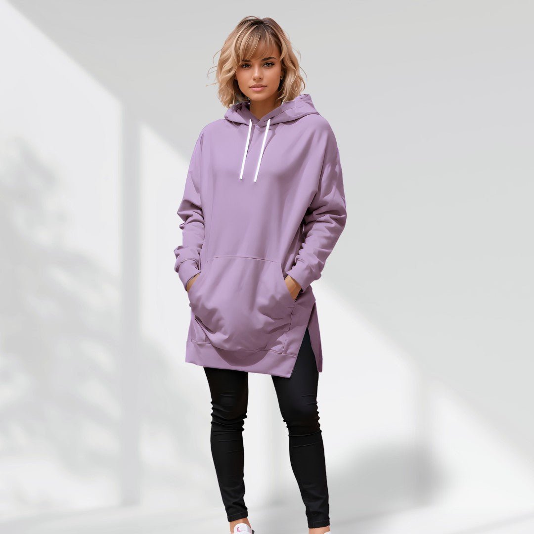 Lunessa Oversized Hoodie Dress - Aries x Rose