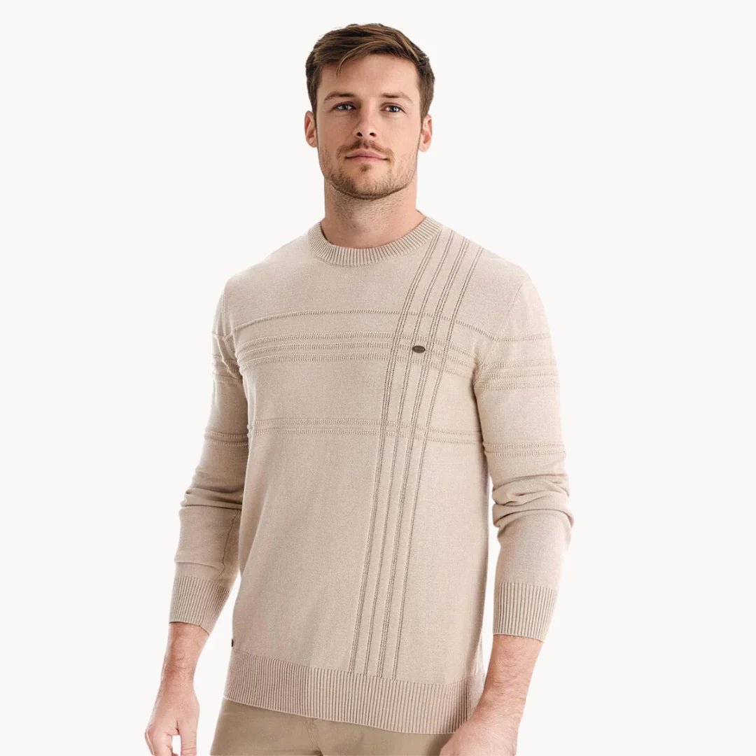 Strivon Striped Knit Sweater - Aries x Rose