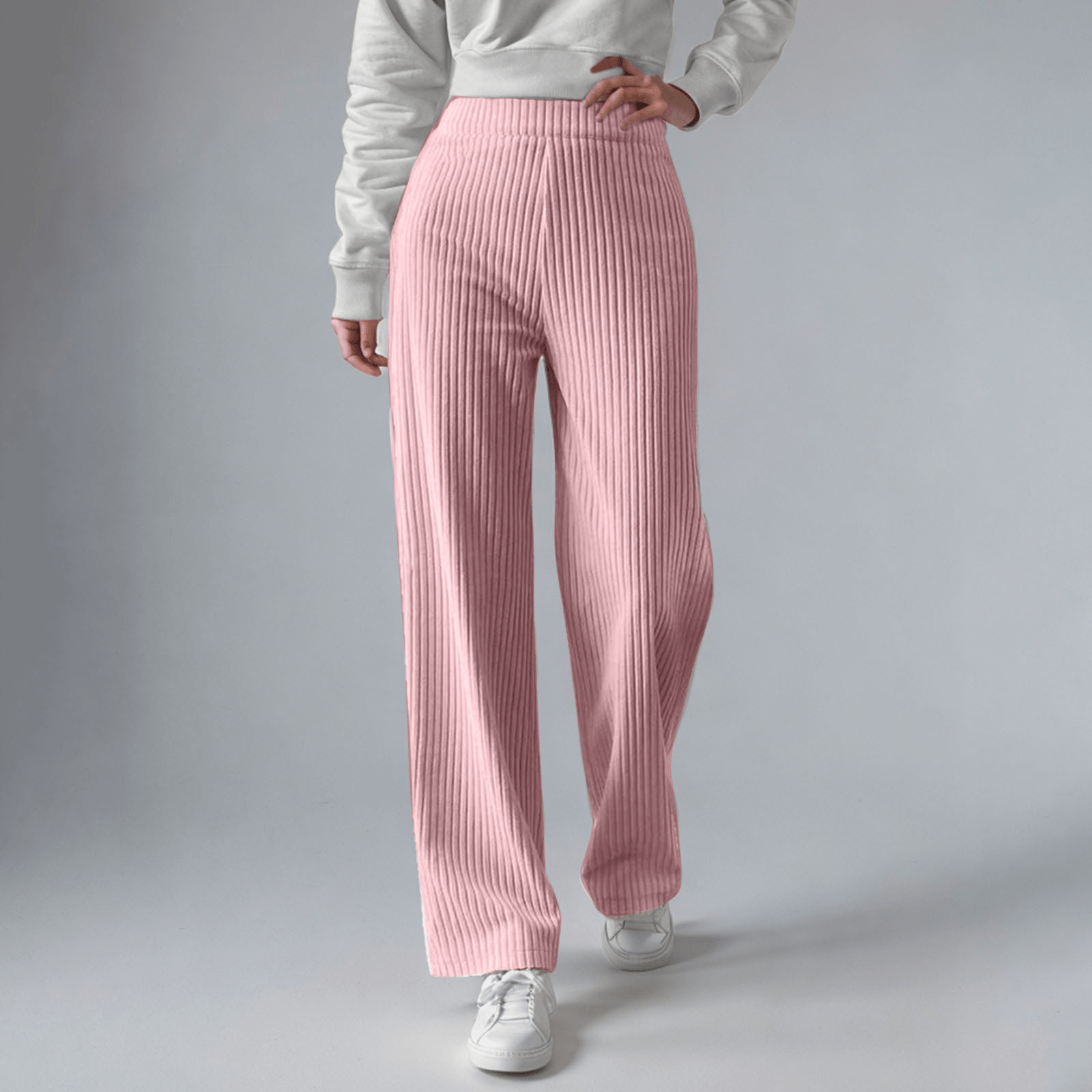 Everly Rib - Knit Sweatpants - Aries x Rose