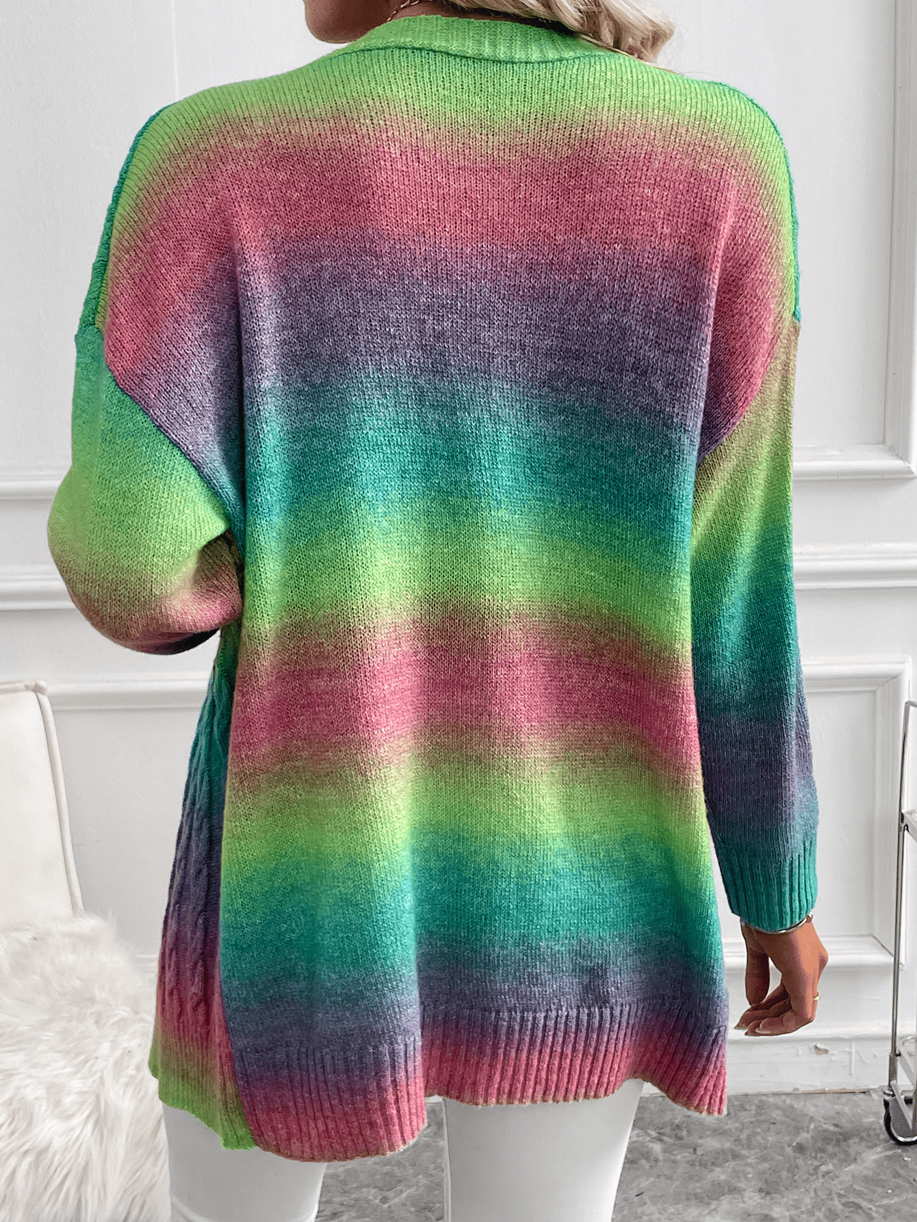 Serene Aurora Ombre Cardigan - Aries x Rose