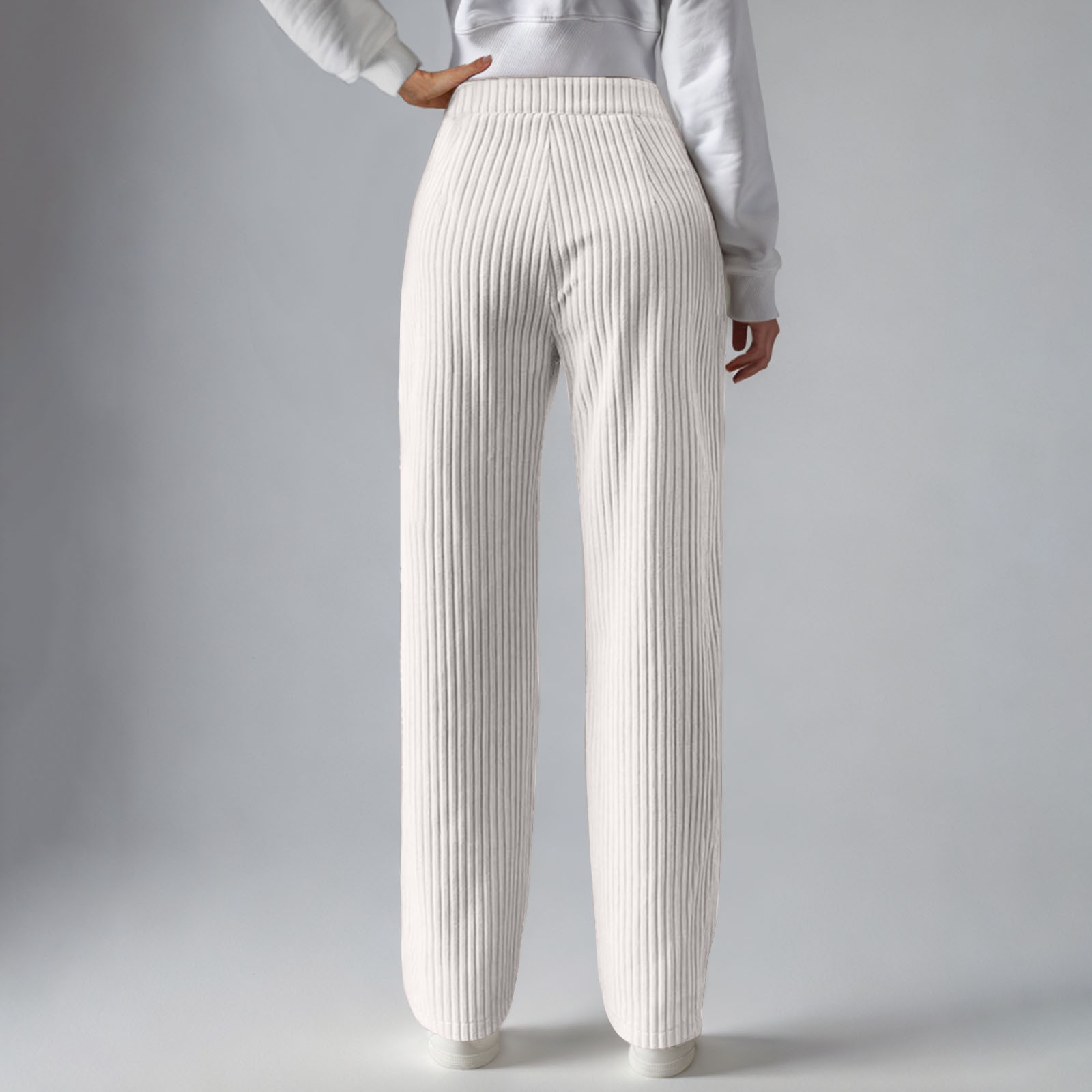 Everly Rib - Knit Sweatpants - Aries x Rose