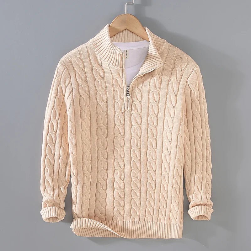 Matteo Cotton Sweater - Aries x Rose