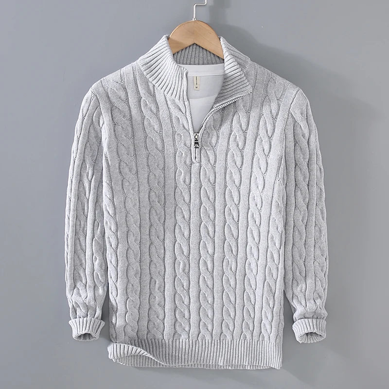 Matteo Cotton Sweater - Aries x Rose