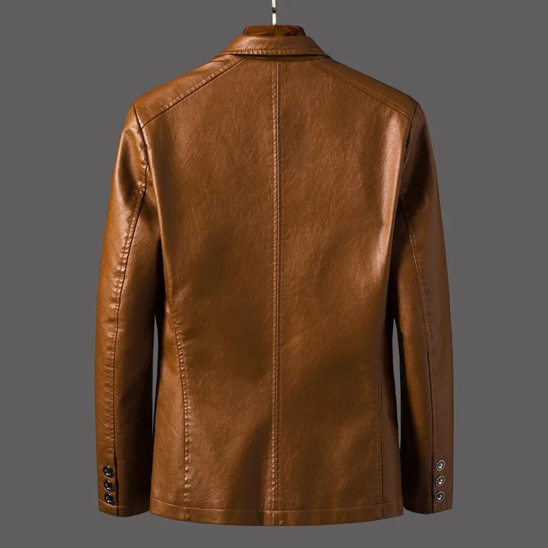 Ryder Men's PU Leather Biker Jacket - Aries x Rose