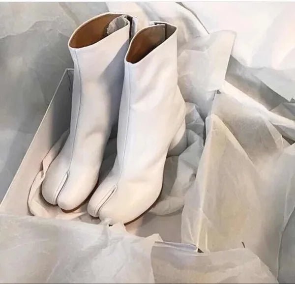 Ryoko Leather Tabi Boots - Aries x Rose