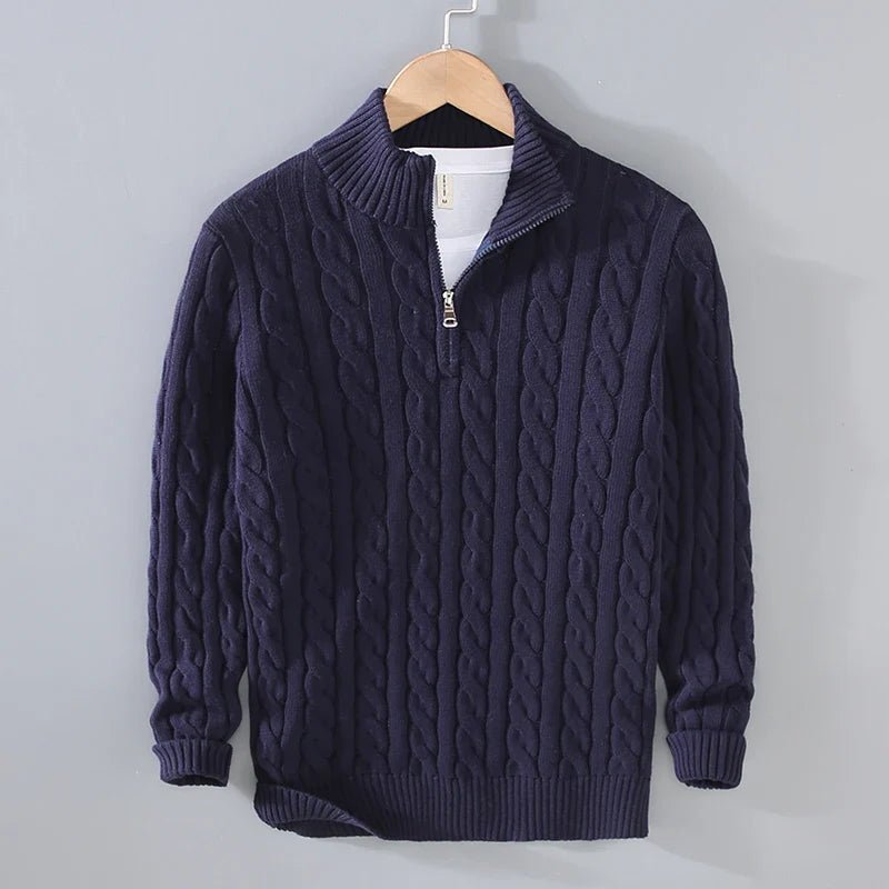 Matteo Cotton Sweater - Aries x Rose