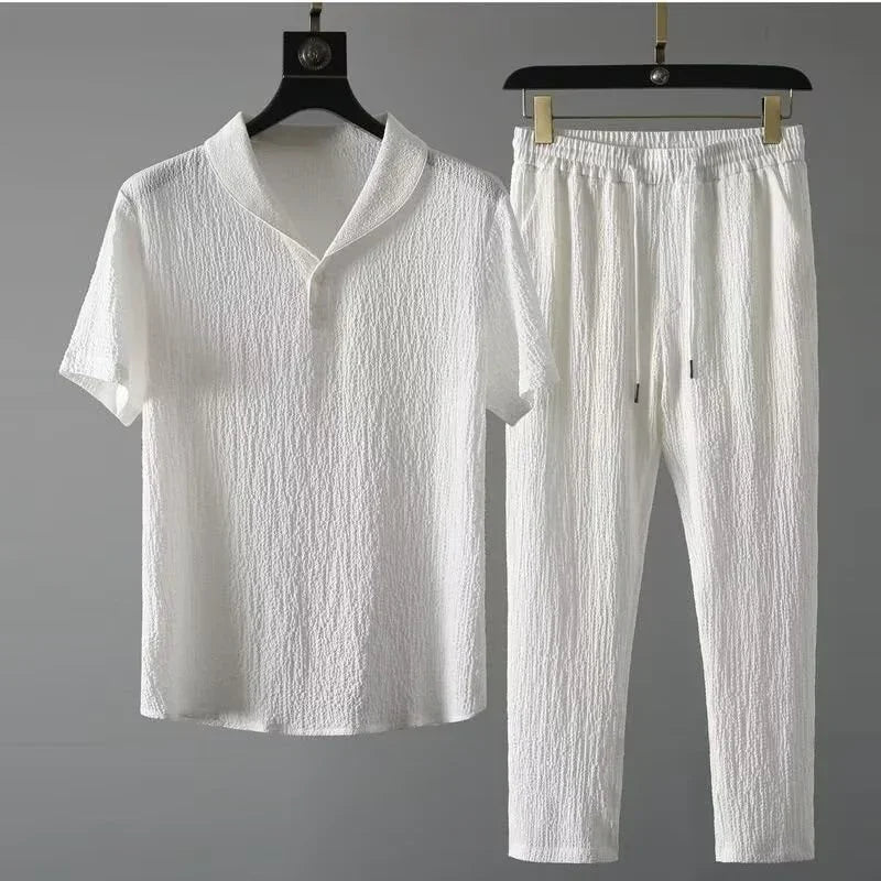 Sorrano Men's Resort Lounge Set - Aries x Rose