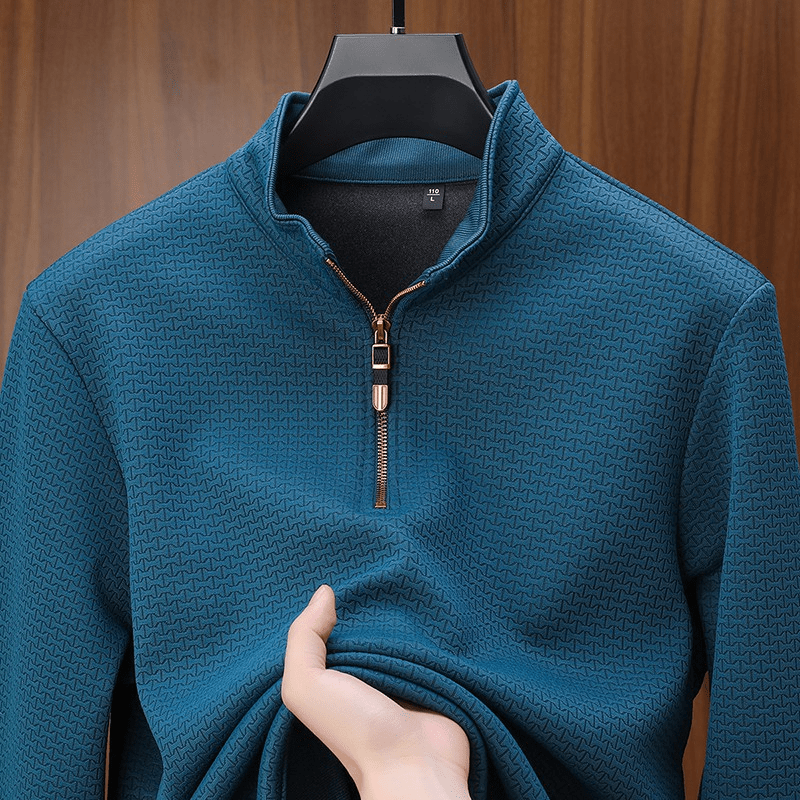Orrin Quarter - Zip Sweater - Aries x Rose