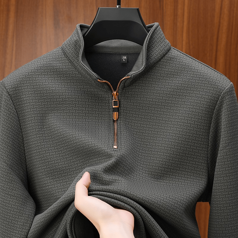 Orrin Quarter - Zip Sweater - Aries x Rose
