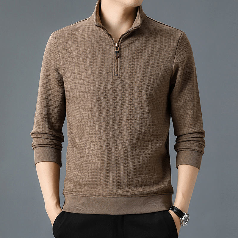 Orrin Quarter - Zip Sweater - Aries x Rose