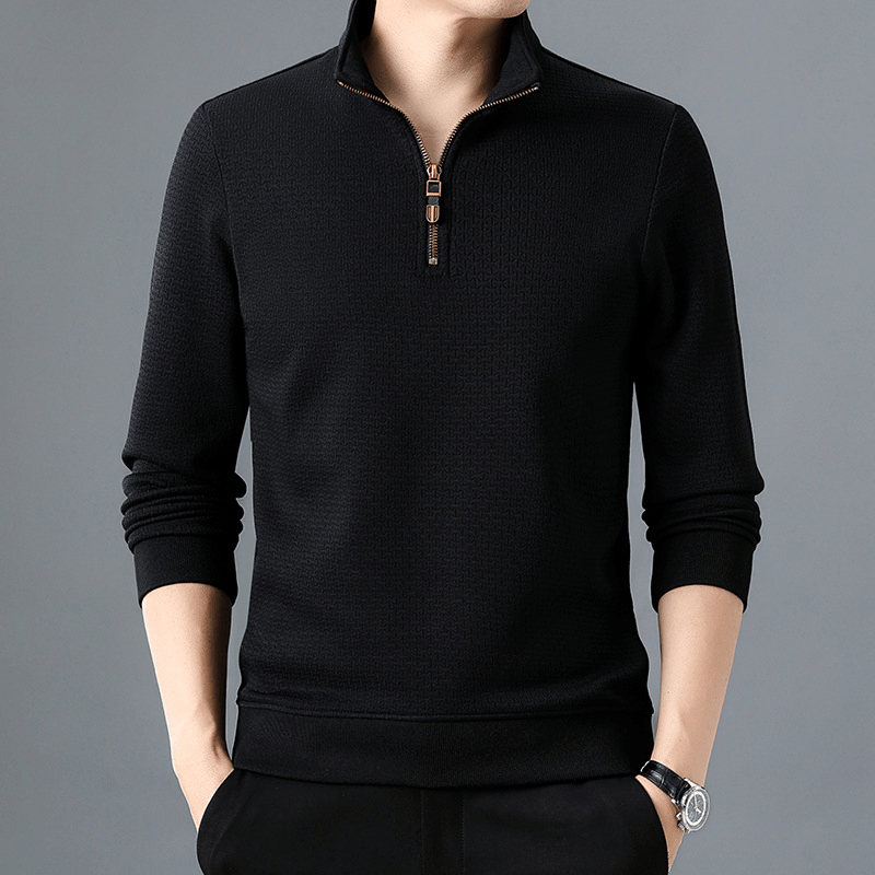 Orrin Quarter - Zip Sweater - Aries x Rose