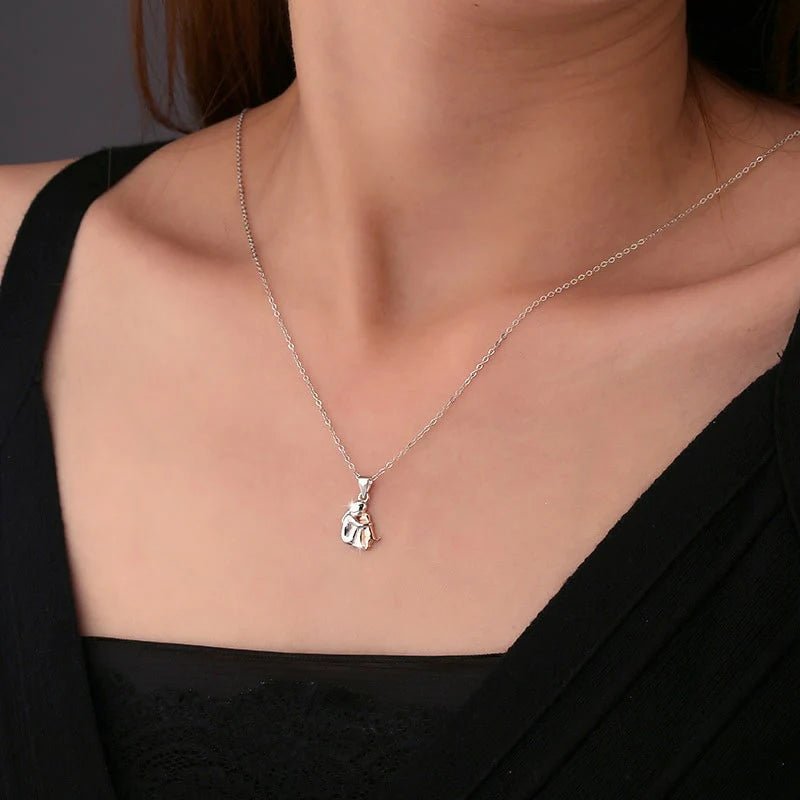 Veyra Faithful Dog Pendant - Aries x Rose