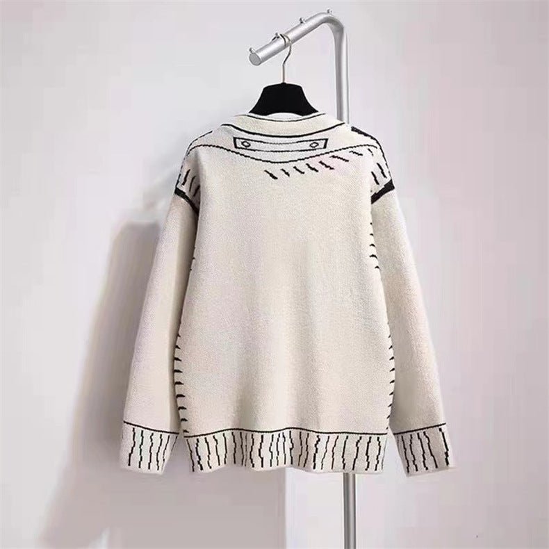Canvas Premium Cardigan - Aries x Rose
