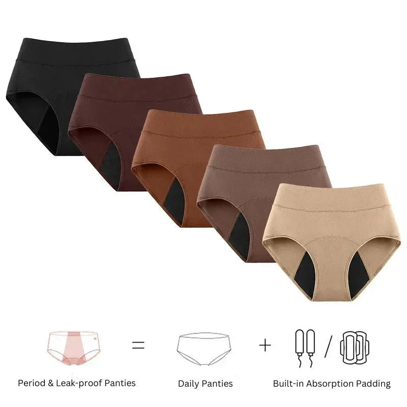4 - Layer Absorbent Period Briefs - Aries x Rose