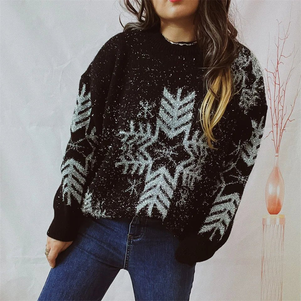 Flake Women's Christmas Sweater - Aries x Rose