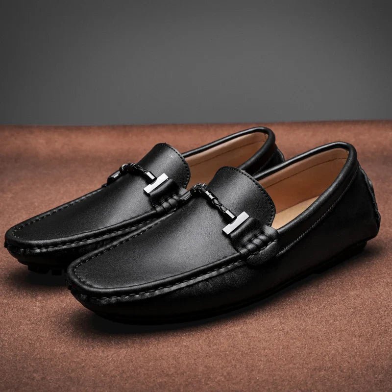 Sorrento™ Genuine Leather Loafers - Aries x Rose