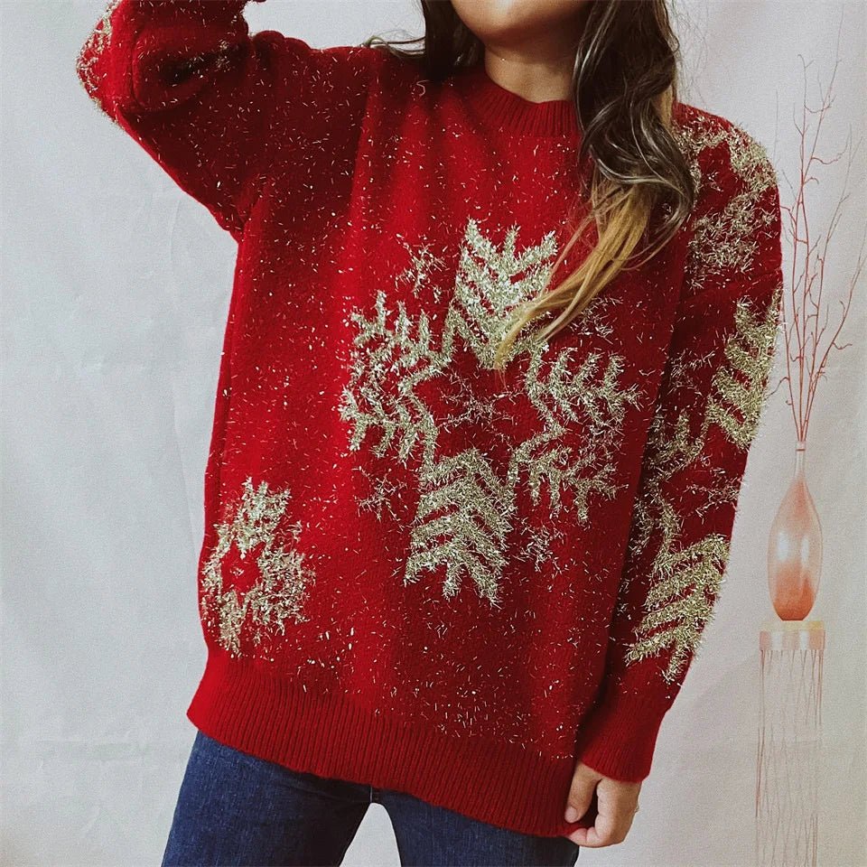 Flake Women's Christmas Sweater - Aries x Rose