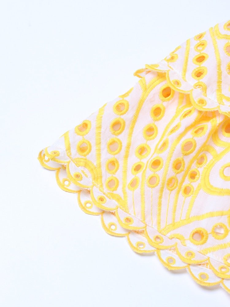 Solvella Strapless Mini Dress - Aries x Rose