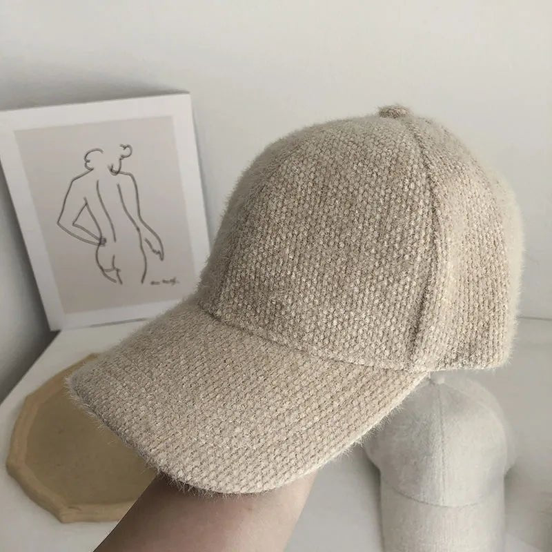 Winter Baseball Cap - Aries x Rose