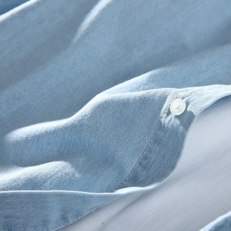 Belfast Denim Shirt - Aries x Rose