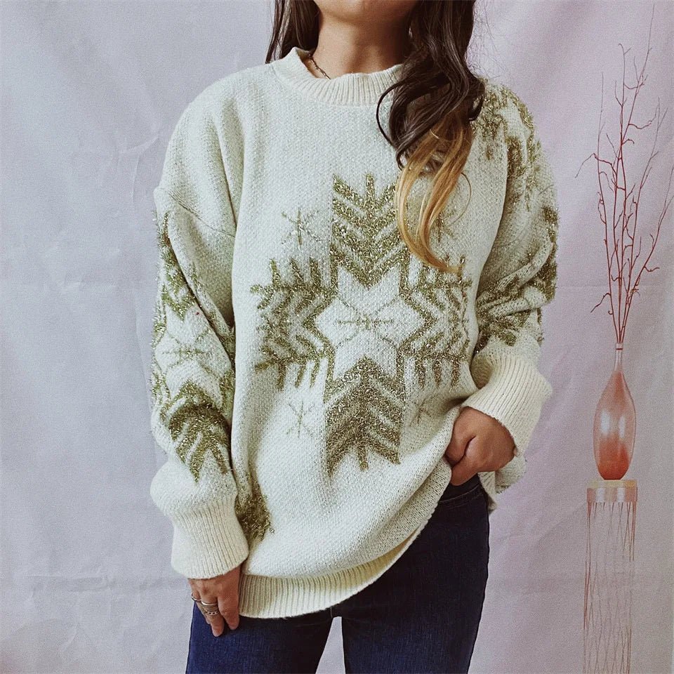 Flake Women's Christmas Sweater - Aries x Rose