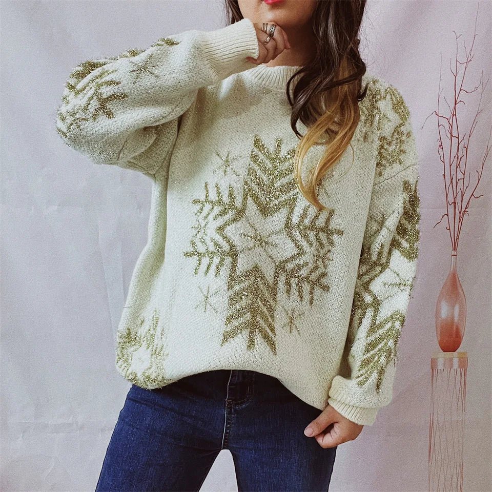 Flake Women's Christmas Sweater - Aries x Rose
