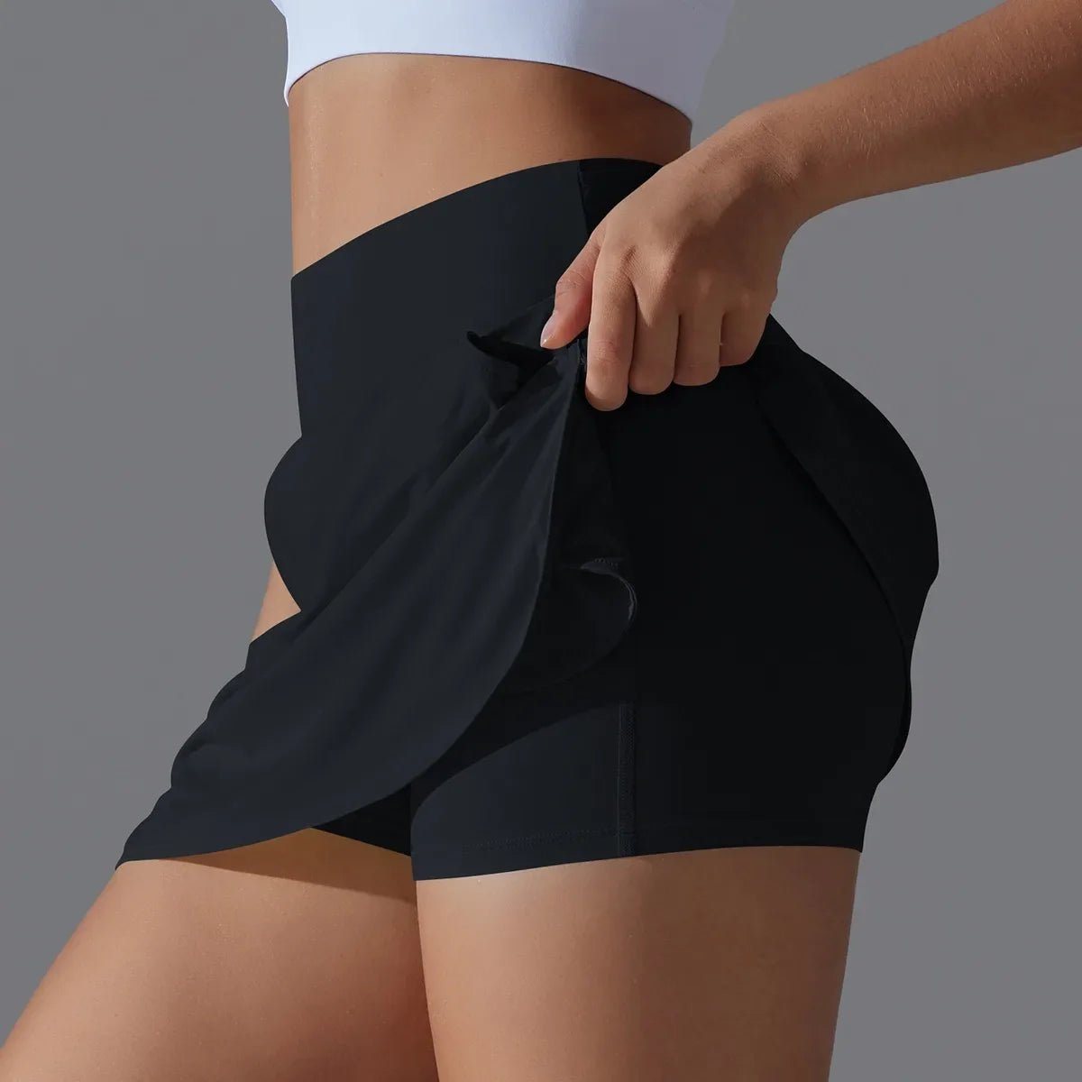 Averra Tennis Skirt Shorts - Aries x Rose