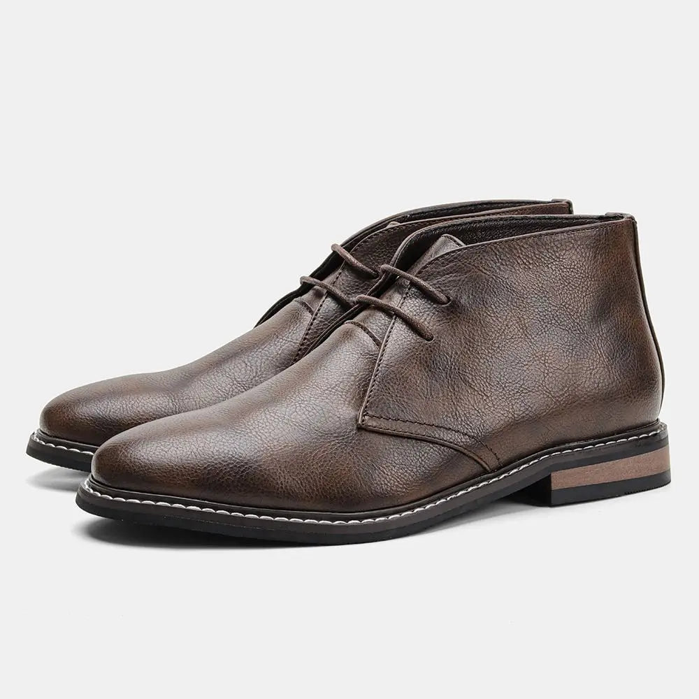 Camden Chukka Leather Boots - Aries x Rose