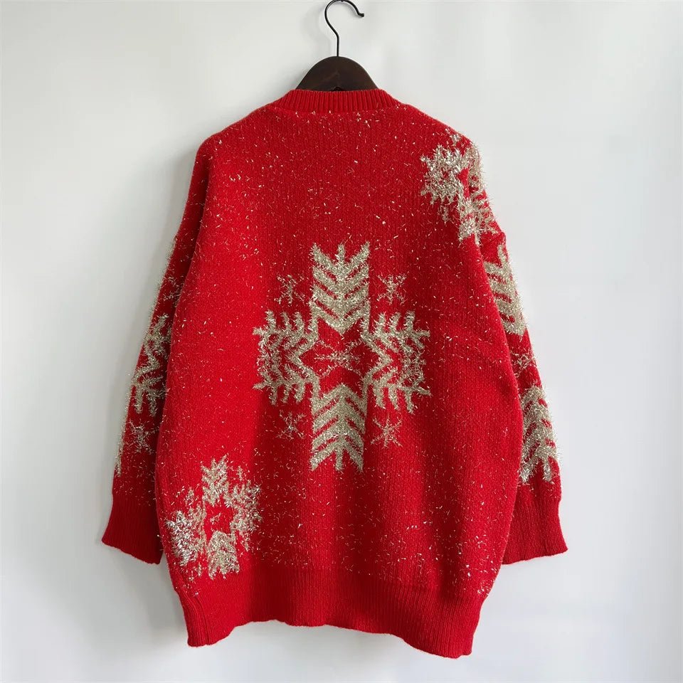 Flake Women's Christmas Sweater - Aries x Rose