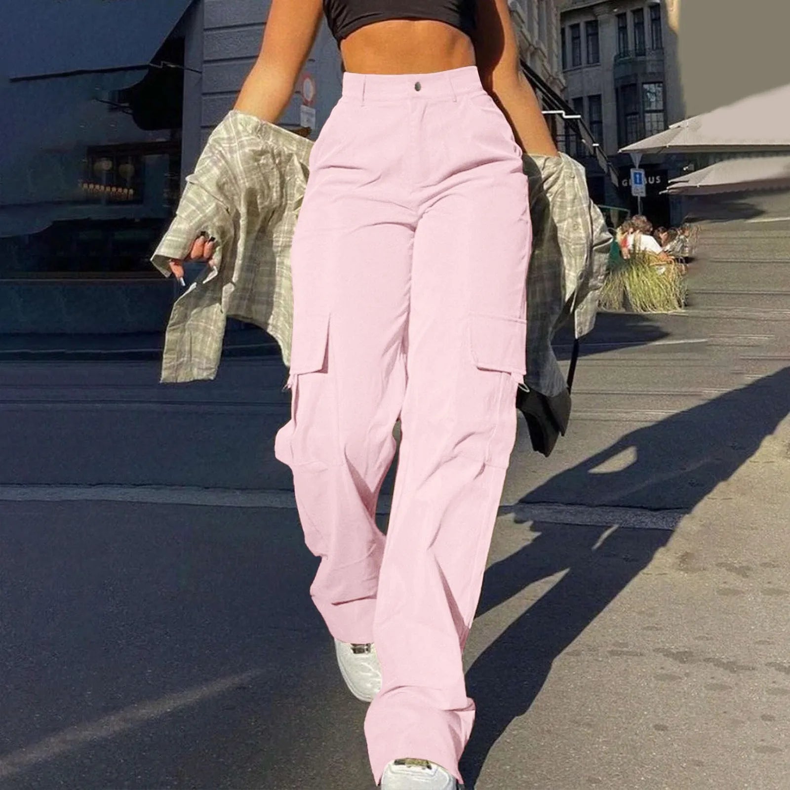 Zyora High - Waisted Linen Trousers - Aries x Rose