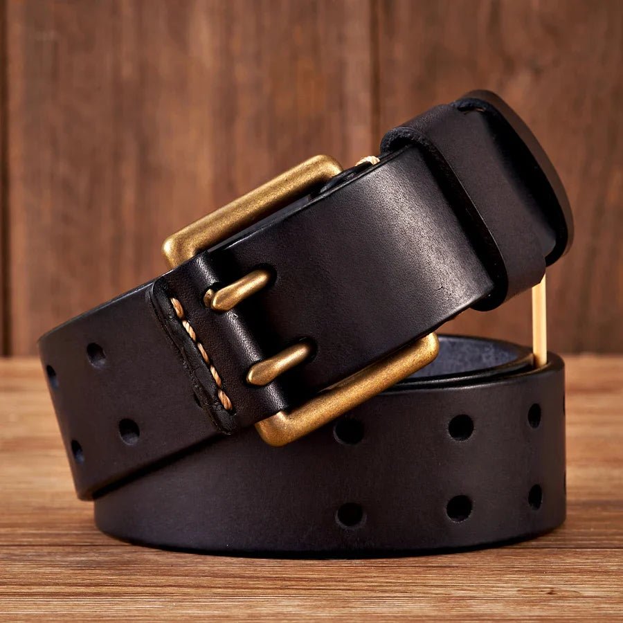 Brunel Leather Belt - Aries x Rose