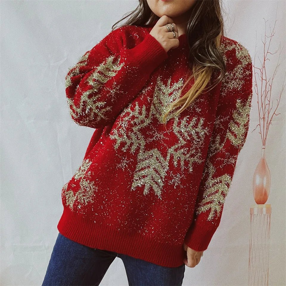 Flake Women's Christmas Sweater - Aries x Rose