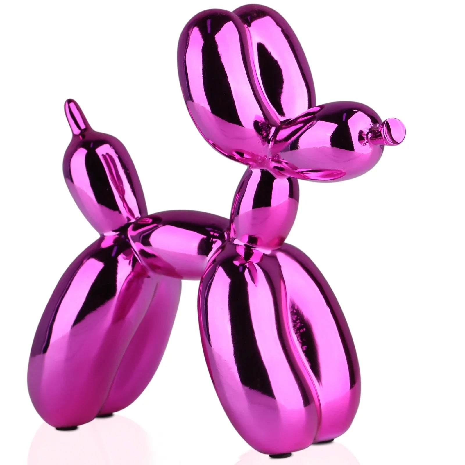 Balloon Dog Statue Figurine - Aries x Rose