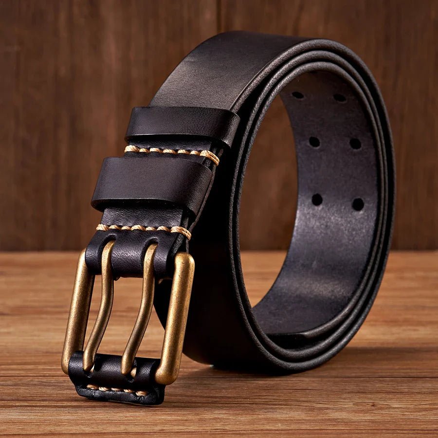 Brunel Leather Belt - Aries x Rose