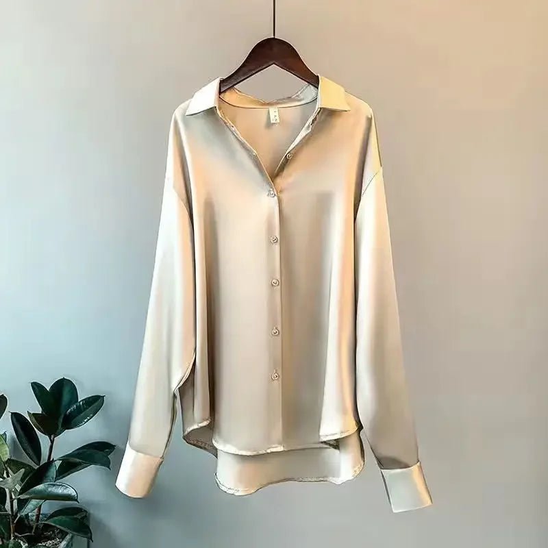 Eloria Button - Up Blouse - Aries x Rose