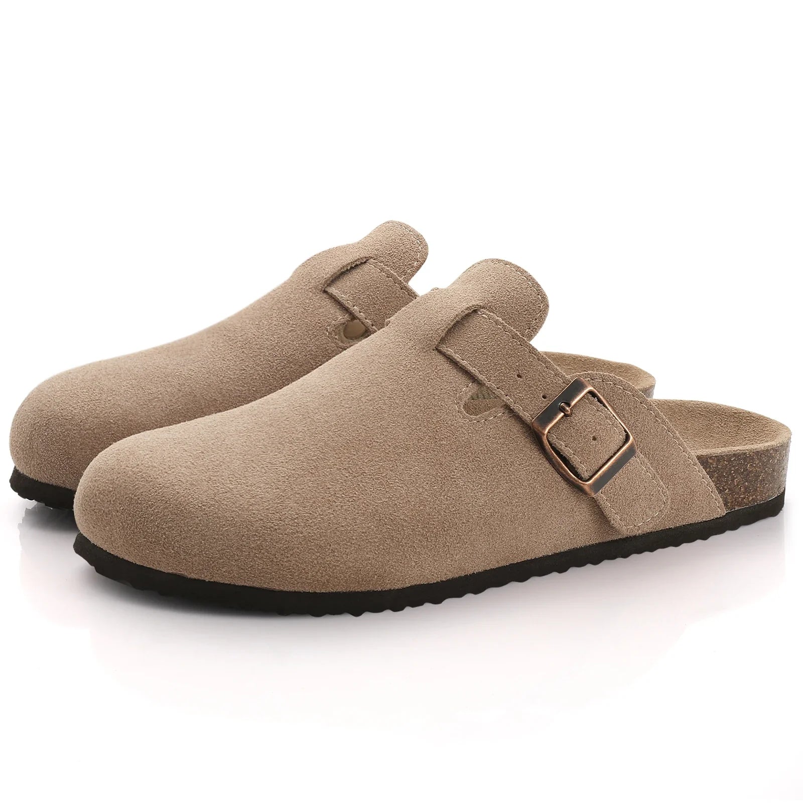 Lavoris Suede Cork Mules - Aries x Rose