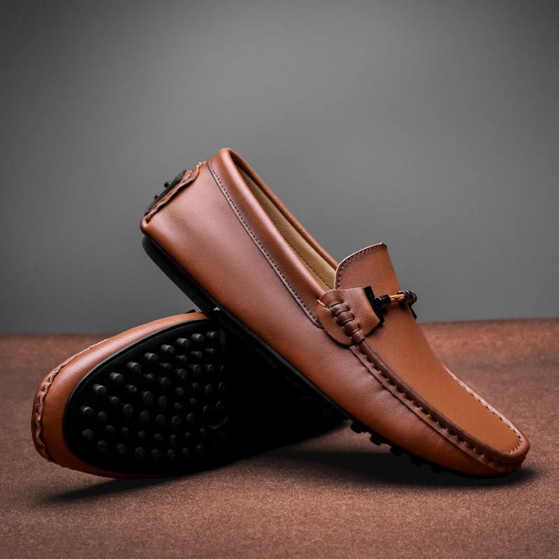 Sorrento™ Genuine Leather Loafers - Aries x Rose