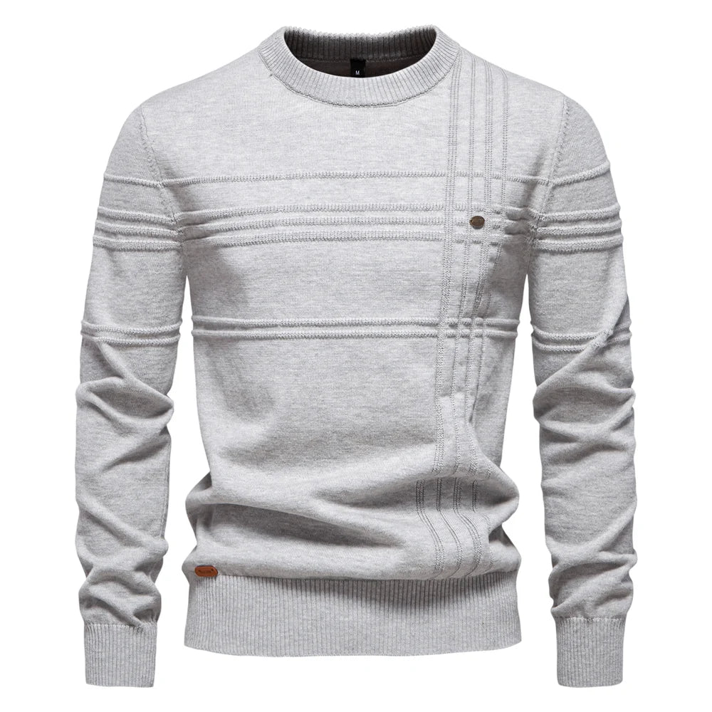 Strivon Striped Knit Sweater - Aries x Rose