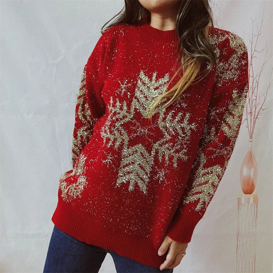 Flake Women's Christmas Sweater - Aries x Rose