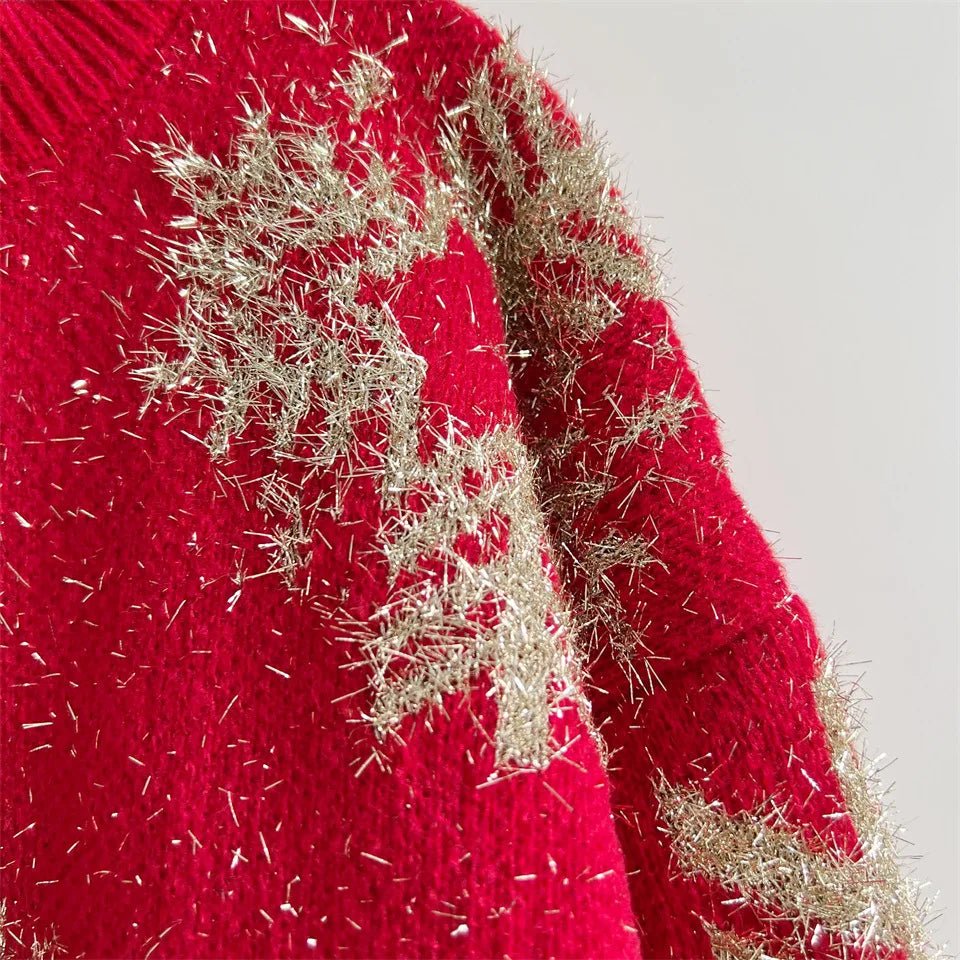 Flake Women's Christmas Sweater - Aries x Rose