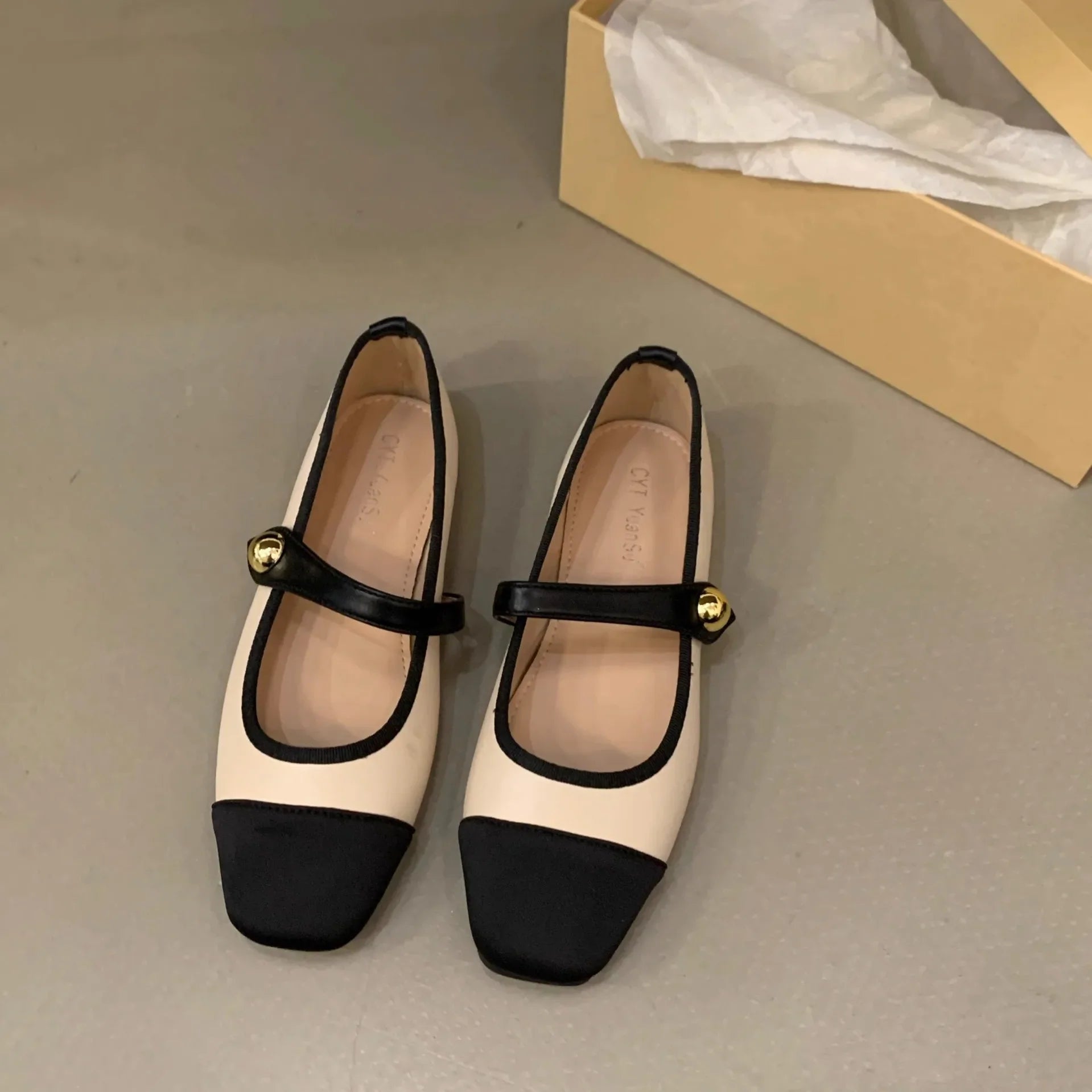 Avierre Mary Jane Flats - Aries x Rose