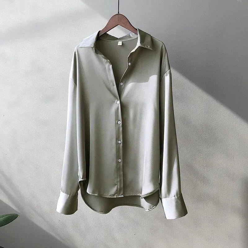 Eloria Button - Up Blouse - Aries x Rose